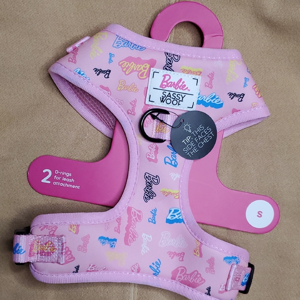 Pink Barbie Dog Harness‎
